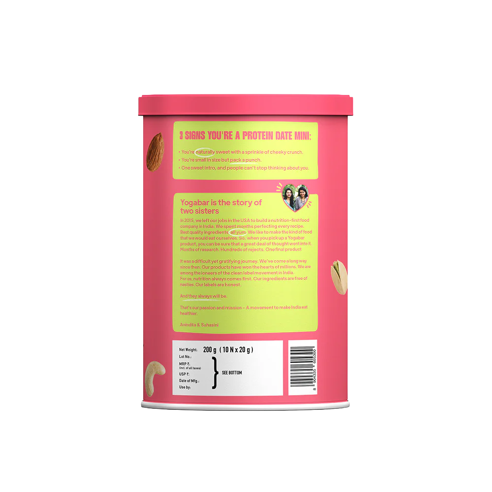 Classic Protein Date Minis - 200g - 10 pcs - Image 2