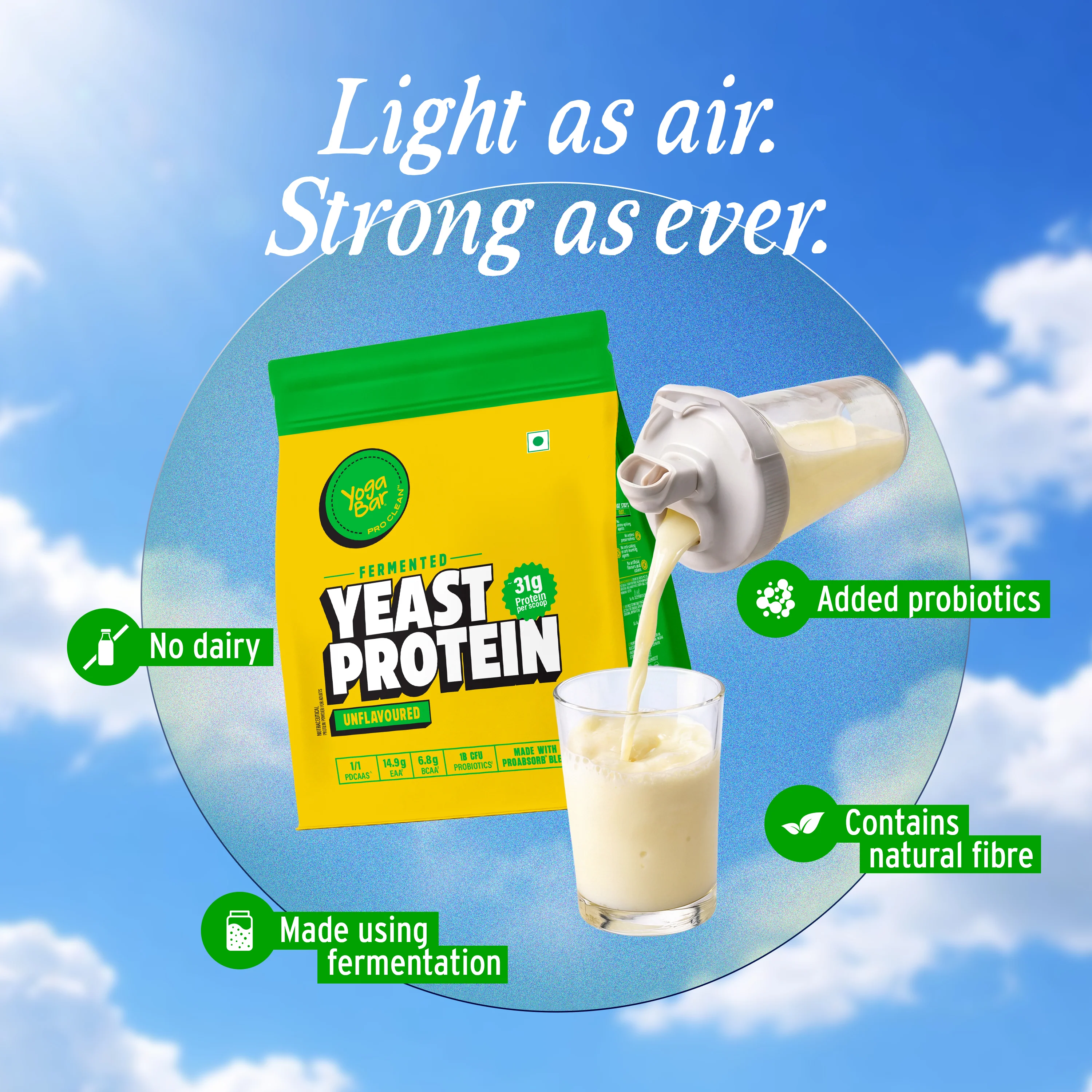 Fermented Yeast Protein 500gm - Unflavoured - Image 5