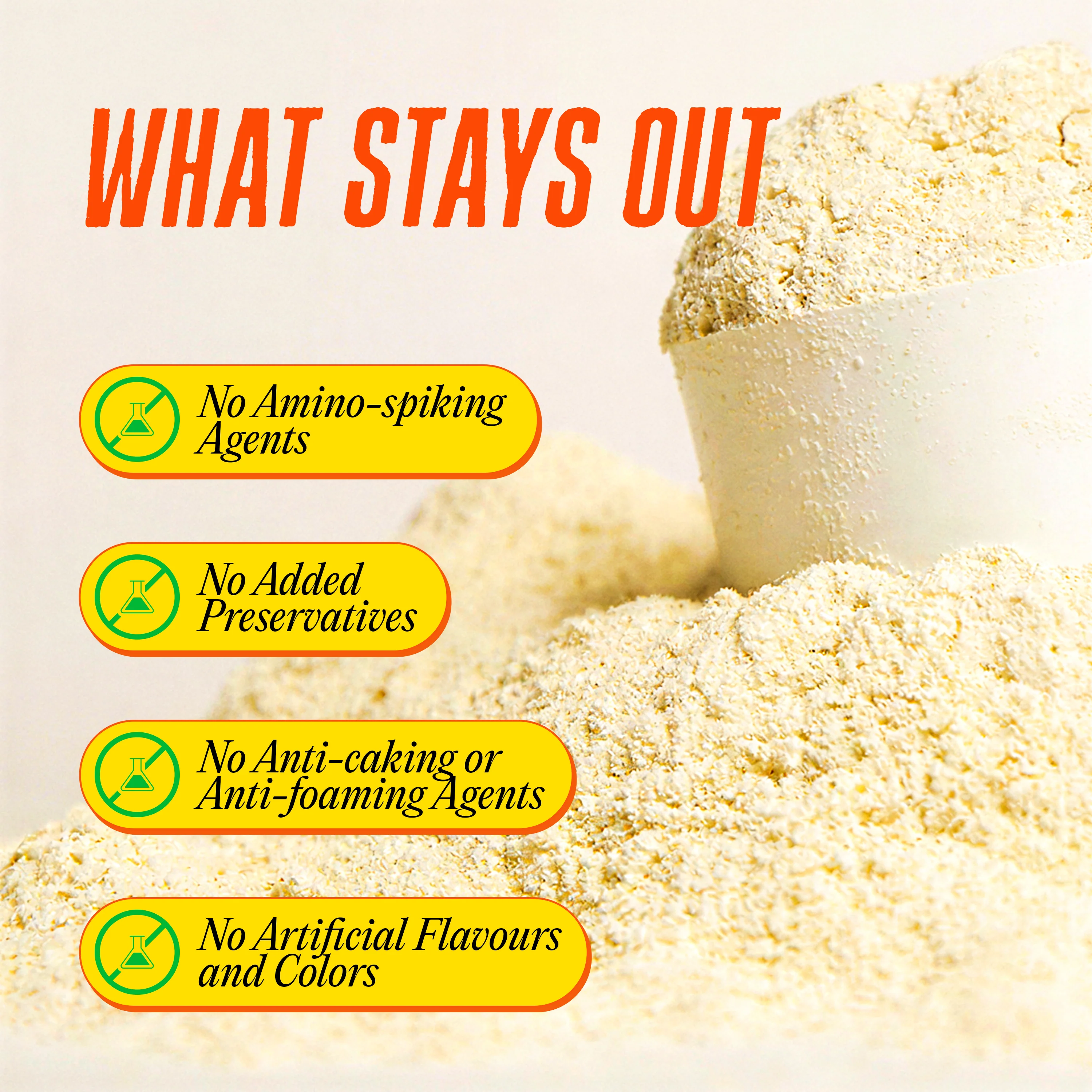 Ultimate Whey Isolate with Fermented Yeast Protein - Unflavoured - 500gm - Image 6